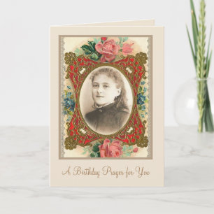 St. Therese Katholische Heilige Religiöse Nun Karte