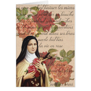 St Therese les petits roses de cru de fleur