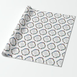 St Thèrése of Lisieux Wrapping Paper Geschenkpapier