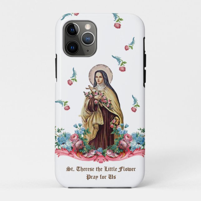 St. Therese Rose Katholische Nun Carmelite Religiö Case-Mate iPhone Hülle (Rückseite)