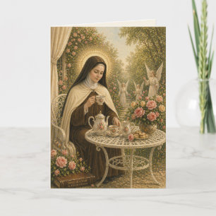 St Therese Vertraut auf die barmherzige Liebe Kath Karte