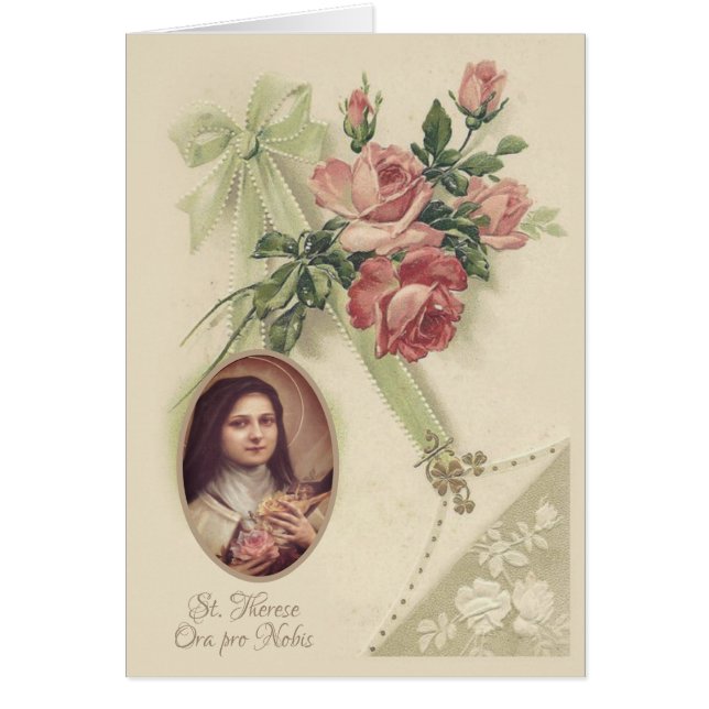 St. Therese von Kinderjesus-Rosen-Vintagem (Vorne)