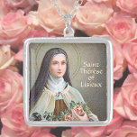 St. Therese von Lisieux die kleine Blume (BJE 01) Versilberte Kette<br><div class="desc">Die liebevoll als "Kleine Blume" bekannte St. Thérèse von Lisieux (1873-1897), die 1925 verkündet wurde, ist einer der am meisten geliebten Heiligen der katholischen Kirche. Thérèse, die jüngste der Martin-Kinder, wurde in eine fantasievolle französische Familie geboren: Sowohl ihre Eltern Louis (1823-1894) als auch Zélie Martin (1831-1877) werden als Heilige verehrt,...</div>