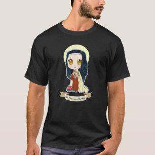 St. Therese von Lisieux Kinder Kleine Blume Rose K T-Shirt