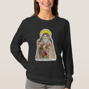 St Therese Von Lisieux Kinder Kleine Blume Rose Ka T-Shirt