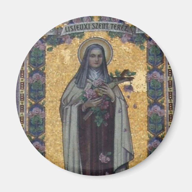St. Thérèse von Lisieux Magnet (Vorne)