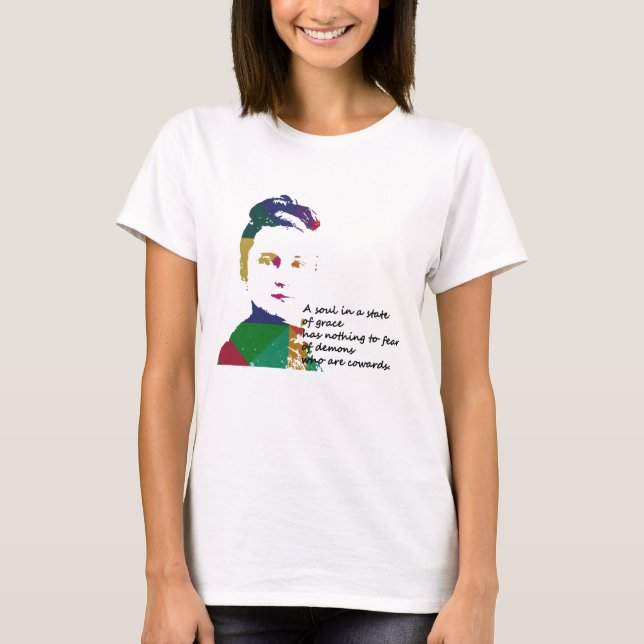 St. Therese von Lisieux T-Shirt (Vorderseite)
