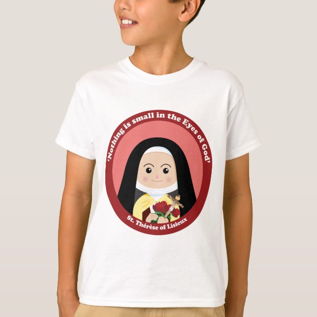 St. Thérèse von Lisieux T-Shirt (Vorderseite)