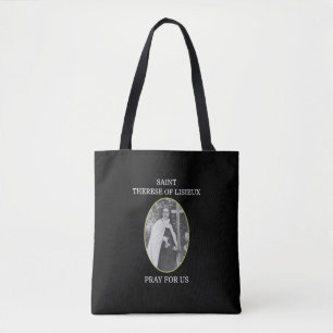 St. Therese von Lisieux T - Shirt Saint Little Blu Tasche