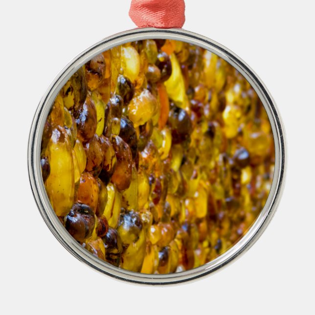 St Thomas 2 Silbernes Ornament (Vorne)