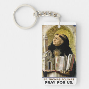 St. Thomas Aquinas Beten für uns Schlüsselanhänger
