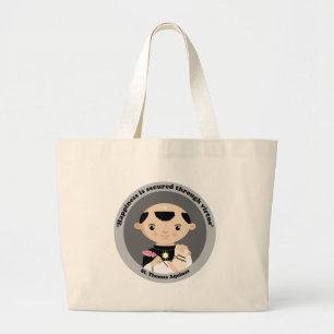 St. Thomas Aquinas Jumbo Stoffbeutel