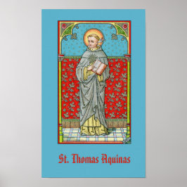 St. Thomas Aquinas (VVP 002) Poster