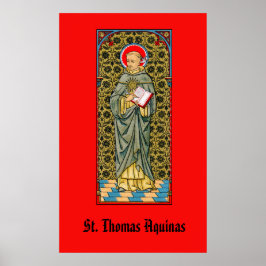 St. Thomas Aquinas (VVP 003) Poster