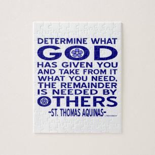 St. Thomas Aquinas Zitat