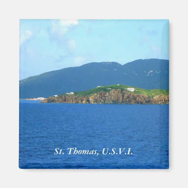 St. Thomas Arrival Magnet (Vorne)