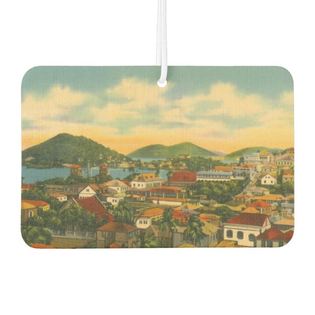 St Thomas Autolufterfrischer (Vorderseite)