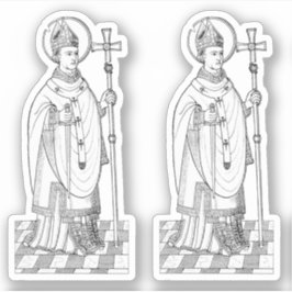 St. Thomas Becket Holding a Sword (M 033) Aufkleber