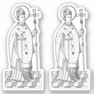 St. Thomas Becket Holding a Sword (M 033) Aufkleber