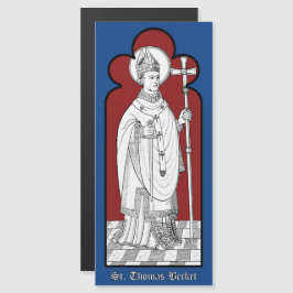 St. Thomas Becket Holding a Sword (M 033) Magnetkarte