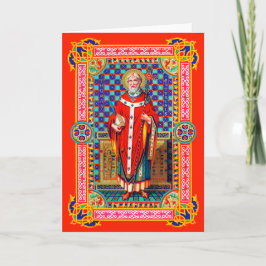 St. Thomas Becket in Red Chasuble (K 34) Karte