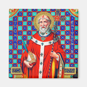 St. Thomas Becket in Red Chasuble (K 34) Magnet