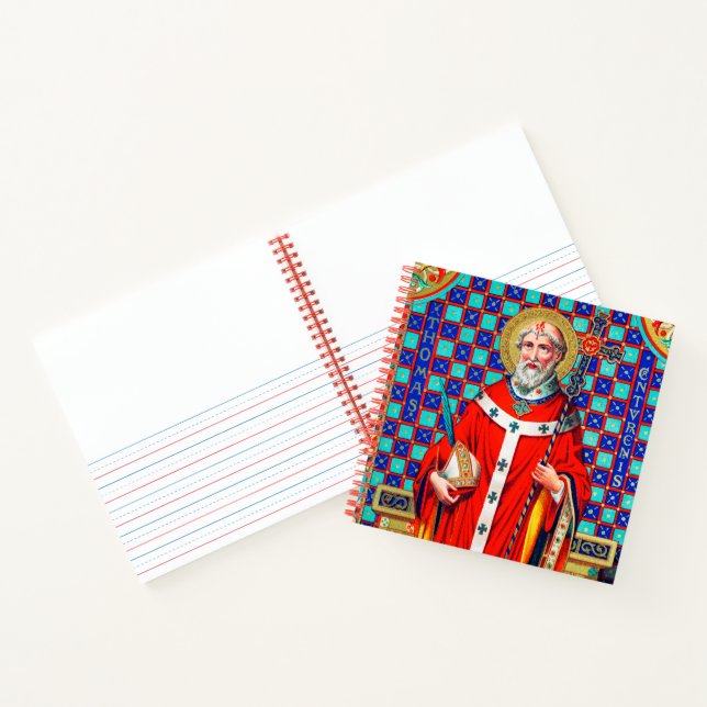 St. Thomas Becket in Red Chasuble (K 34) Notizbuch (Innenseite)