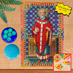 St. Thomas Becket in roter Kasel (K 34)