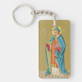 St. Thomas Becket mit Schwert in Miter (P 005) Schlüsselanhänger