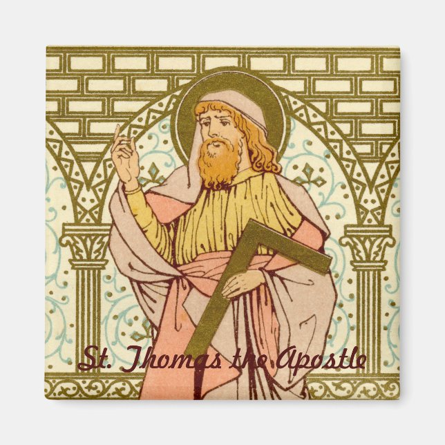 St. Thomas der Apostel (RLS 18) Magnet (Vorne)