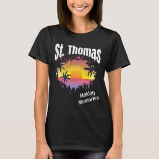 St Thomas Making Erinnerungen Matching Family Vaca T-Shirt