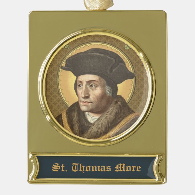 St. Thomas More (SAU 026) Banner-Ornament Gold (Vorderseite)