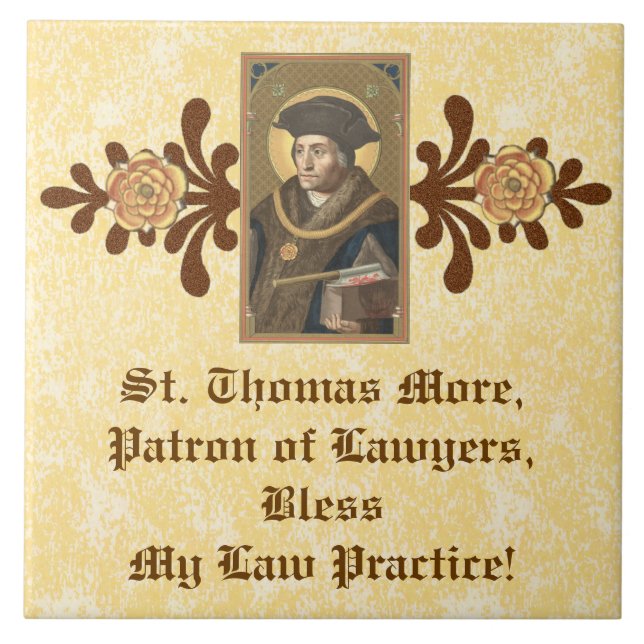 St. Thomas More (SAU 026) Rechtspraxis Segen Fliese (Vorderseite)