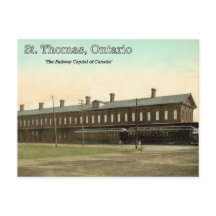 St. Thomas, Ontario - MC Bahnhof c. 1910