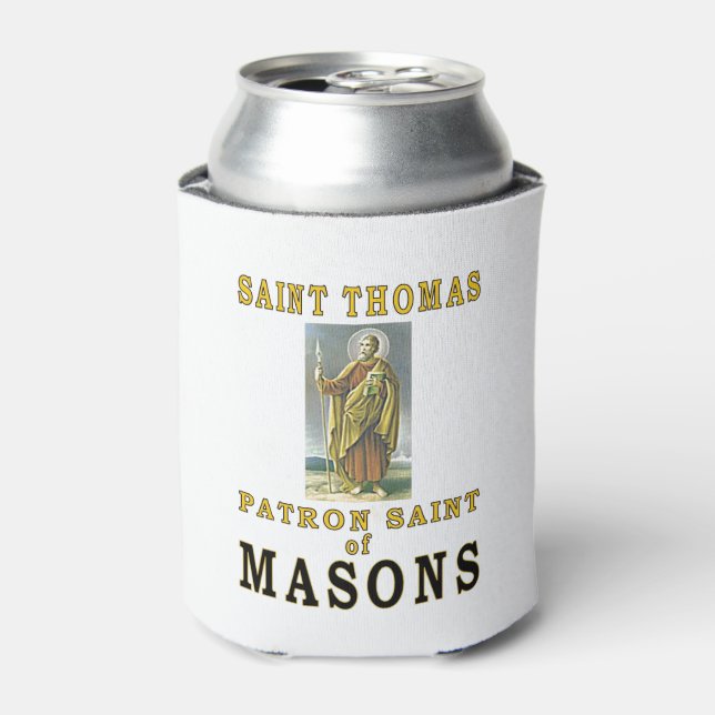 ST THOMAS PATRON SAINT OF MASONS DOSENKÜHLER (Kanne Vorderseite)