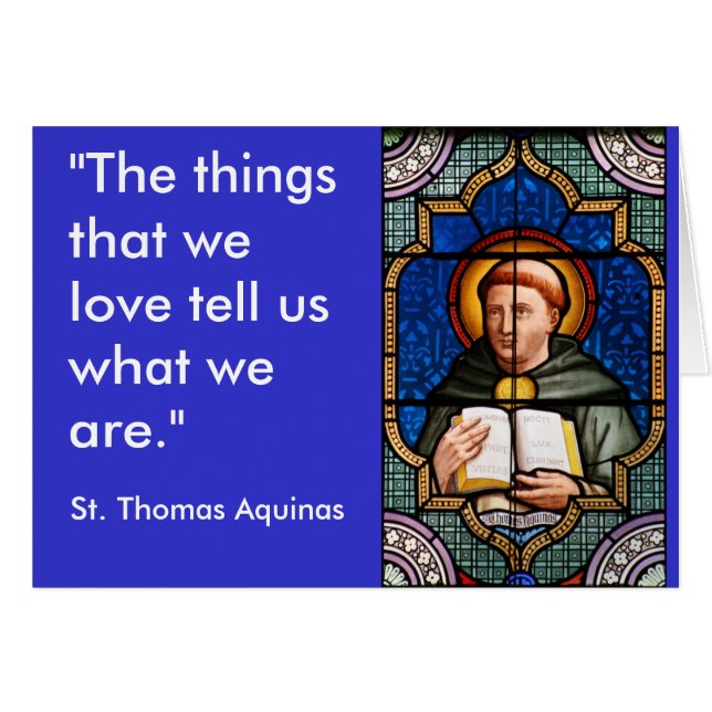 St Thomas Thomas von Aquin (Vorderseite (Horizontal))
