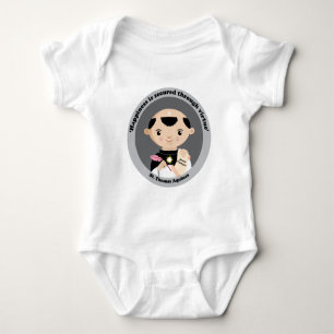 St Thomas Thomas von Aquin Baby Strampler