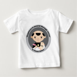 St Thomas Thomas von Aquin Baby T-shirt