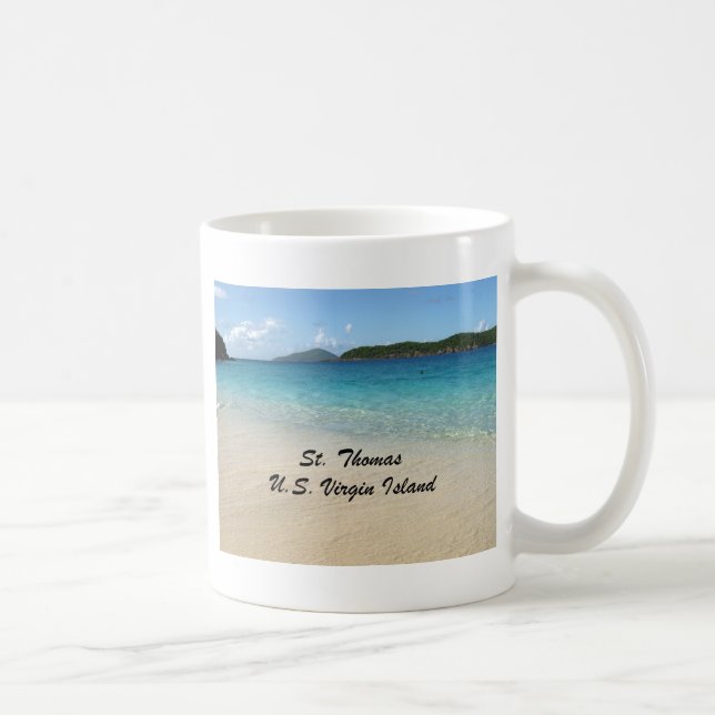 St. Thomas, U.S. Jungfrau Island Kaffeetasse (Rechts)