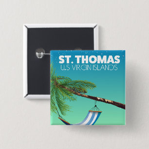 St Thomas US Jungfrau Islands Button