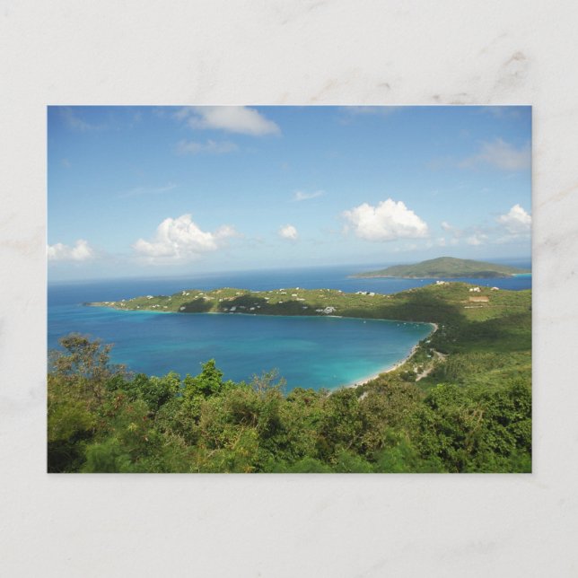 St. Thomas, US-Jungfrau Postkarte (Vorderseite)