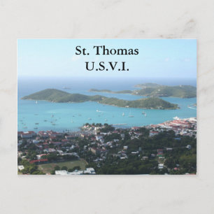 St. Thomas USA.V.I. Postkarte