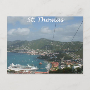 St Thomas View Postkarte