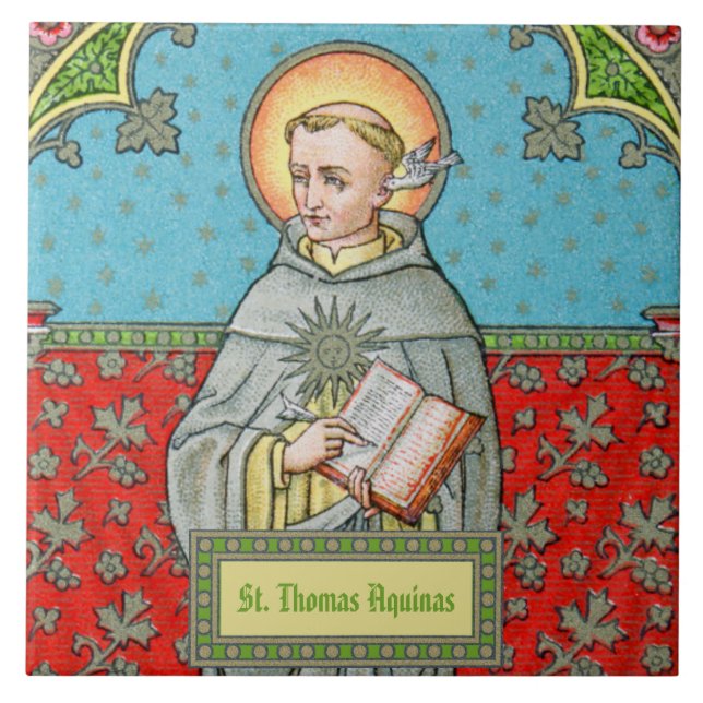 St. Thomas von Aquin (VVP 002) Fliese (Vorderseite)
