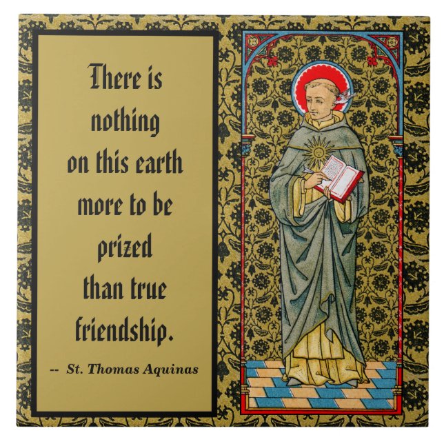 St. Thomas von Aquin (VVP 003) Fliese (Vorderseite)