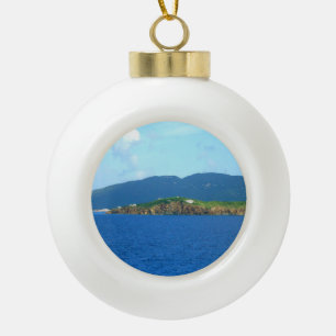St- Thomasankunft Keramik Kugel-Ornament