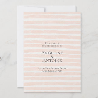 St. Tropez Destination Wedding Einladung