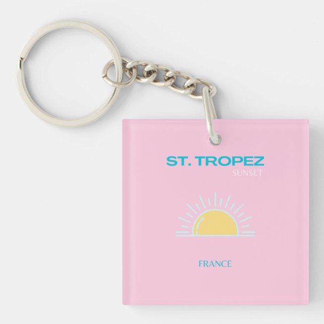 St Tropez, France, Preppy, Rose (Devant)