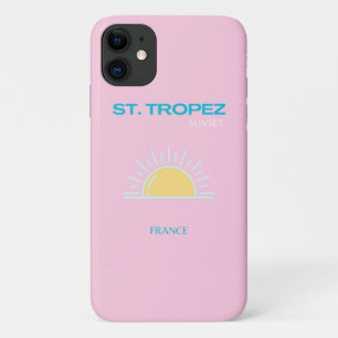 St Tropez, Frankreich, Preppy, Pink Case-Mate iPhone Hülle