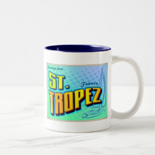 ST TROPEZ ZWEIFARBIGE TASSE